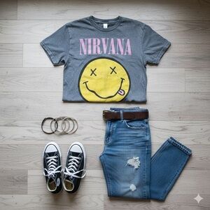 Nirvana graphic tee